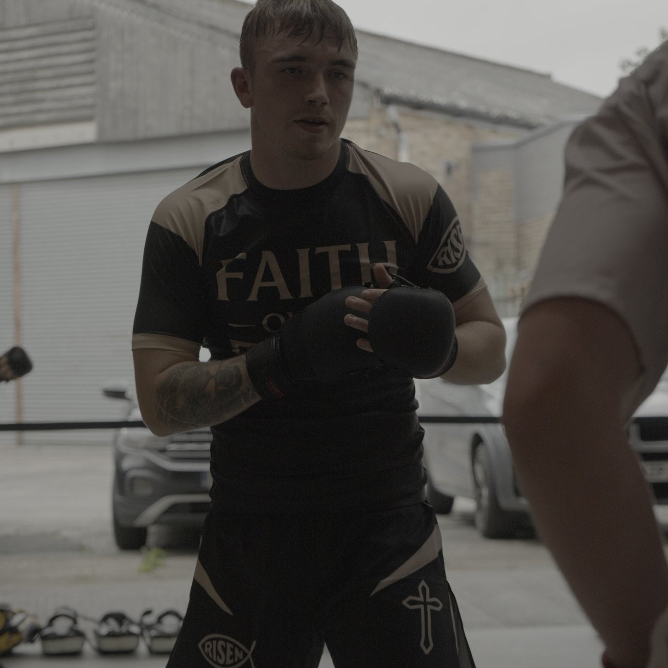 Risen Faith Over Fear MMA Shorts