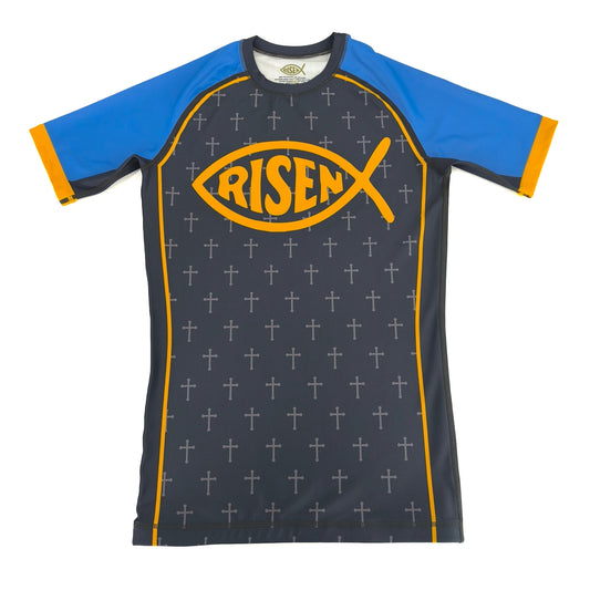 Risen Blue MMA Rashguard
