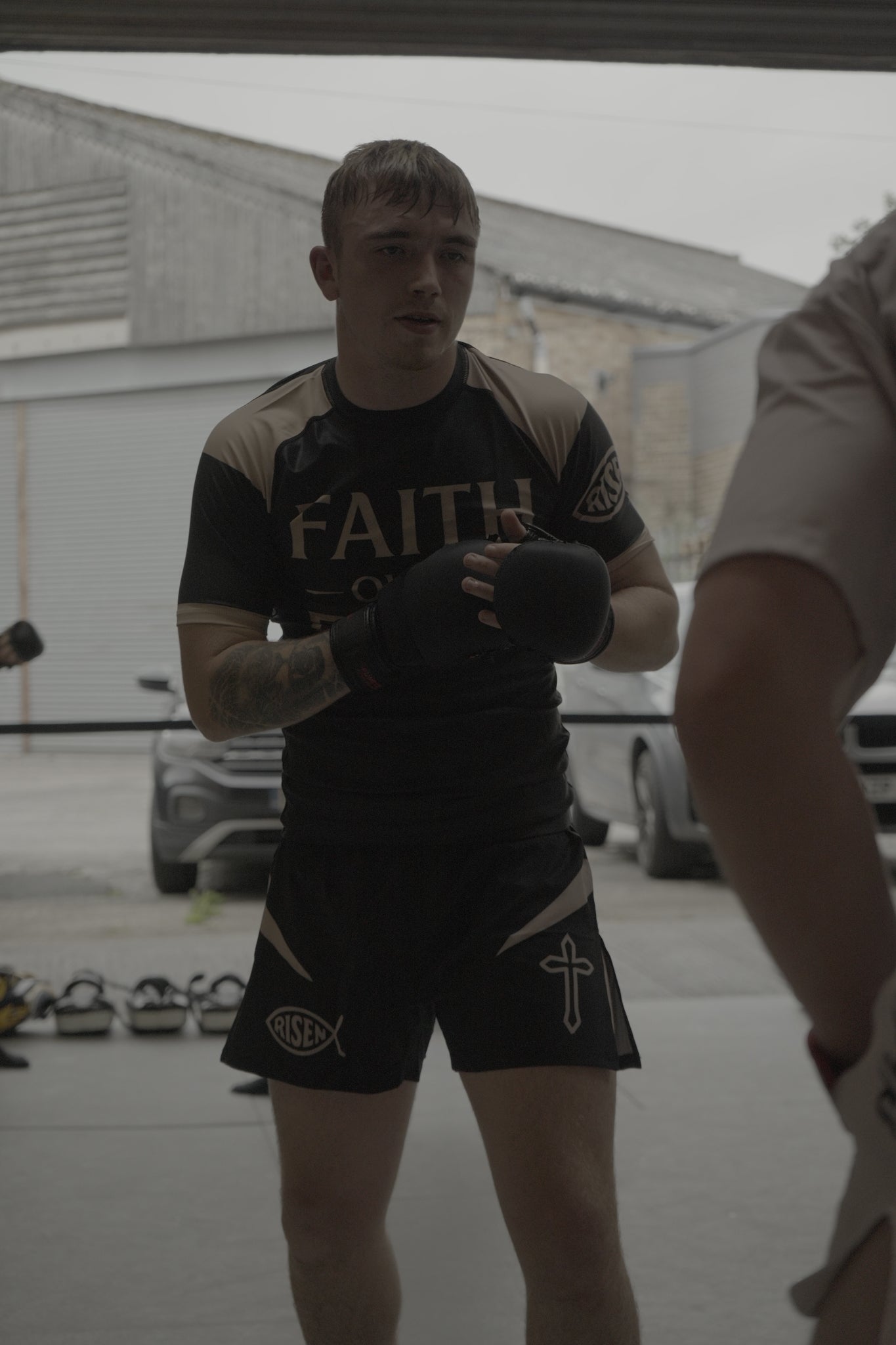 Risen Faith Over Fear MMA Shorts